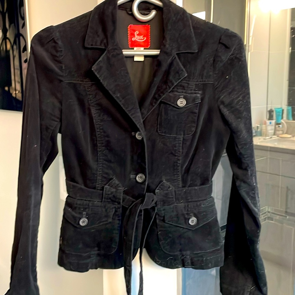Velvet jacket